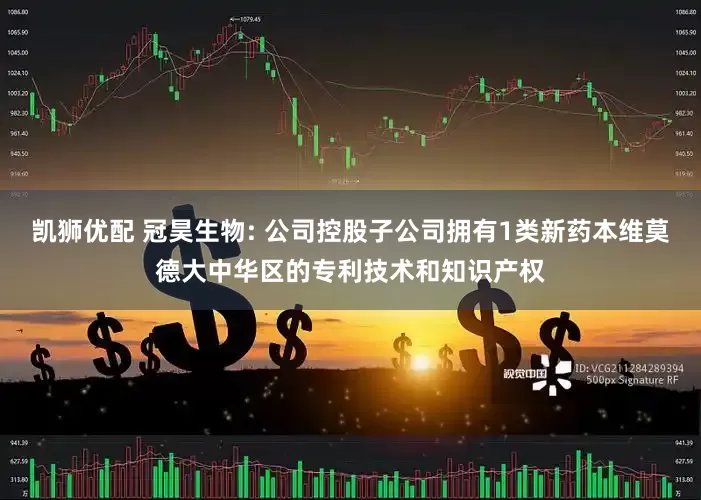 凯狮优配 冠昊生物: 公司控股子公司拥有1类新药本维莫德大中华区的专利技术和知识产权